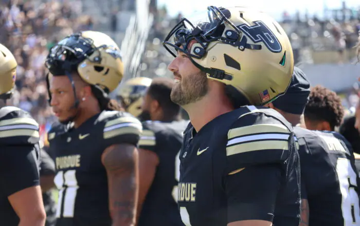 PHOTOS | Purdue and Notre Dame warm up for in-state rivalry