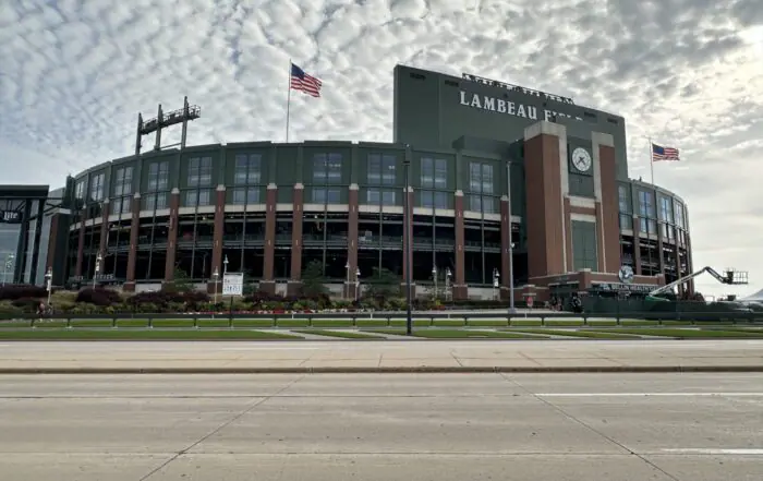 PHOTOS | A Look Outside Lambeau Field Ahead of Sunday’s Colts’ Game