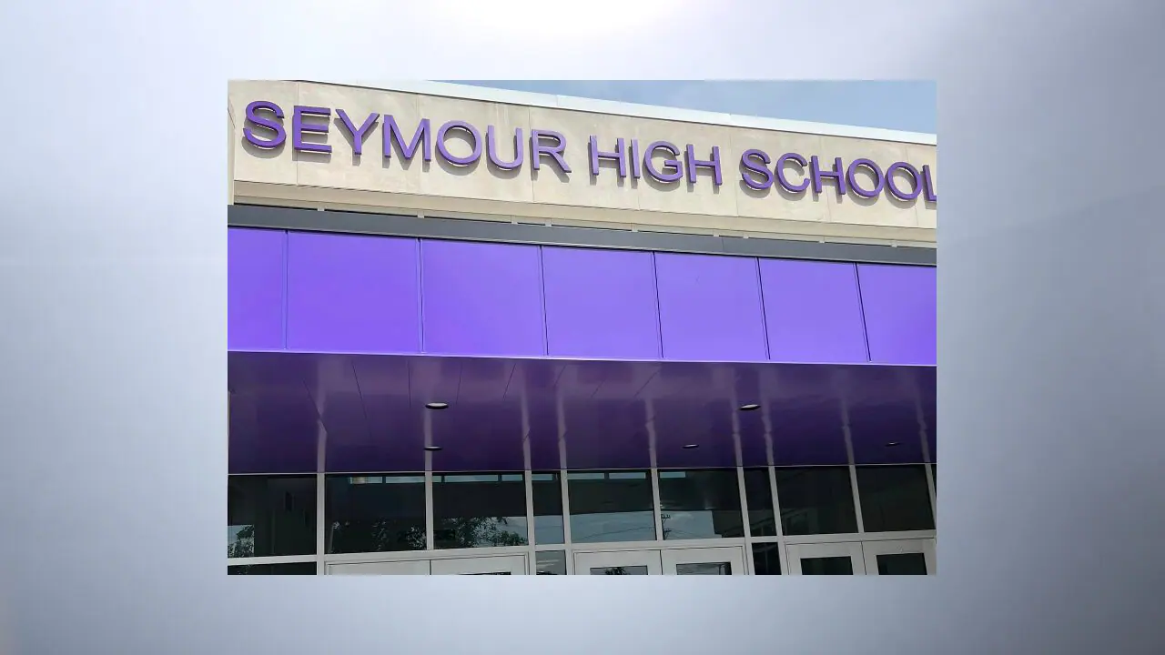 According to a news release from Lt. C.J. Foster with the Seymour Police Department, an increased police presence will be conducted at Seymour High School following growing safety concerns from schools around the state. (Photo by Seymour High School via Facebook)