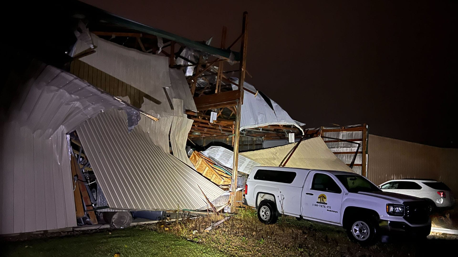 Tornado damages buildings in Delaware and Jay County – Indianapolis News | Indiana Weather | Indiana Traffic