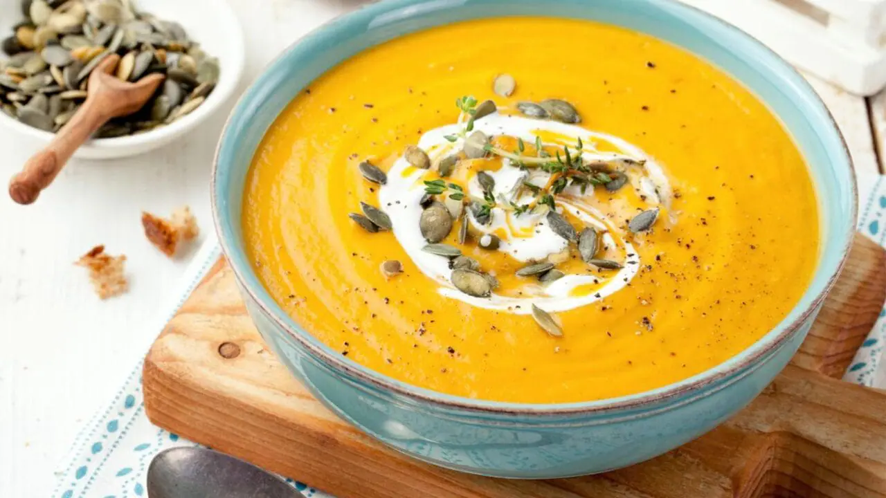 Buttternut squash soup