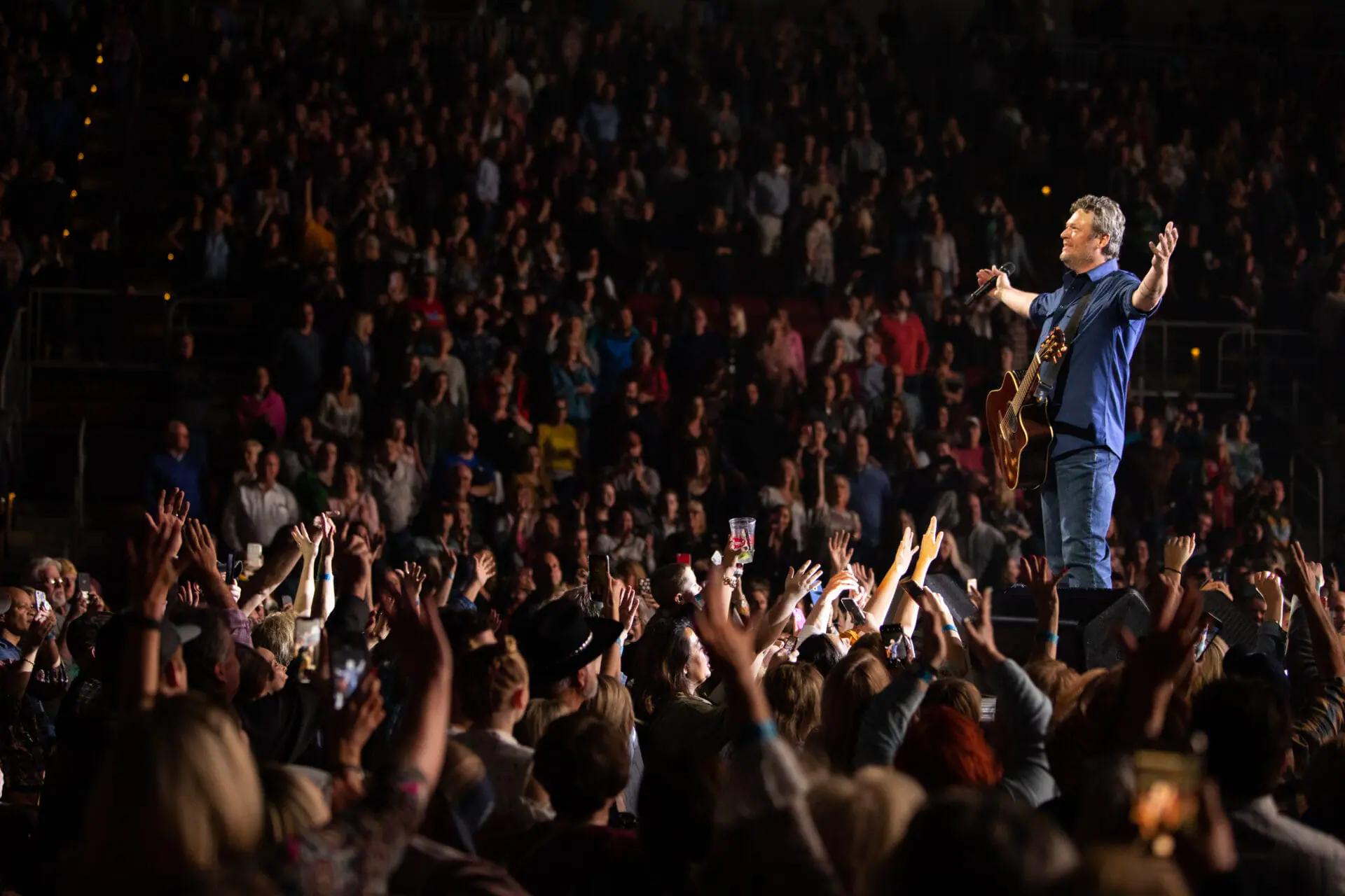 Superstar entertainer Blake Shelton will perform live at the new Fishers Event Center in Fishers, Ind., on Saturday, March 29, 2025. Tickets go on sale this Friday, October 4 at 10 a.m. (Provided Photo/Fishers Event Center)