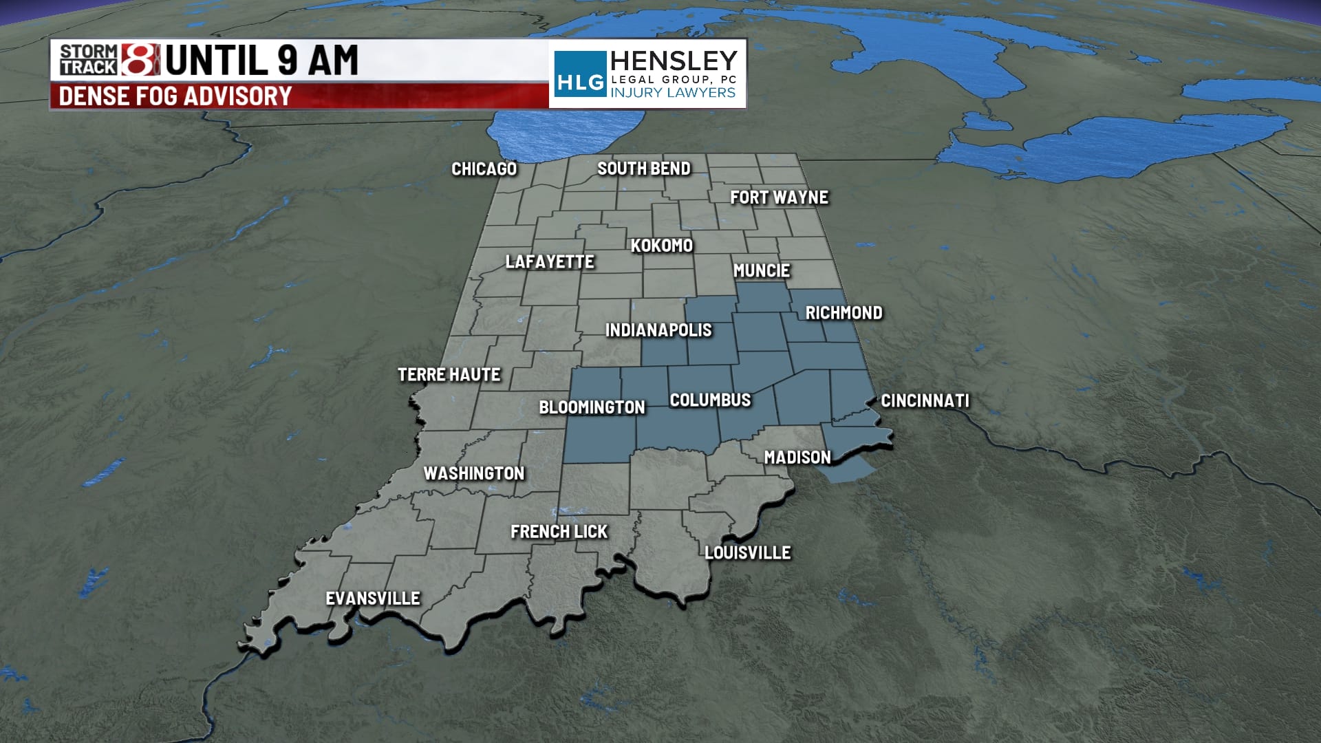 Dense fog this morning, spotty showers this afternoon. | Oct. 1, 2024