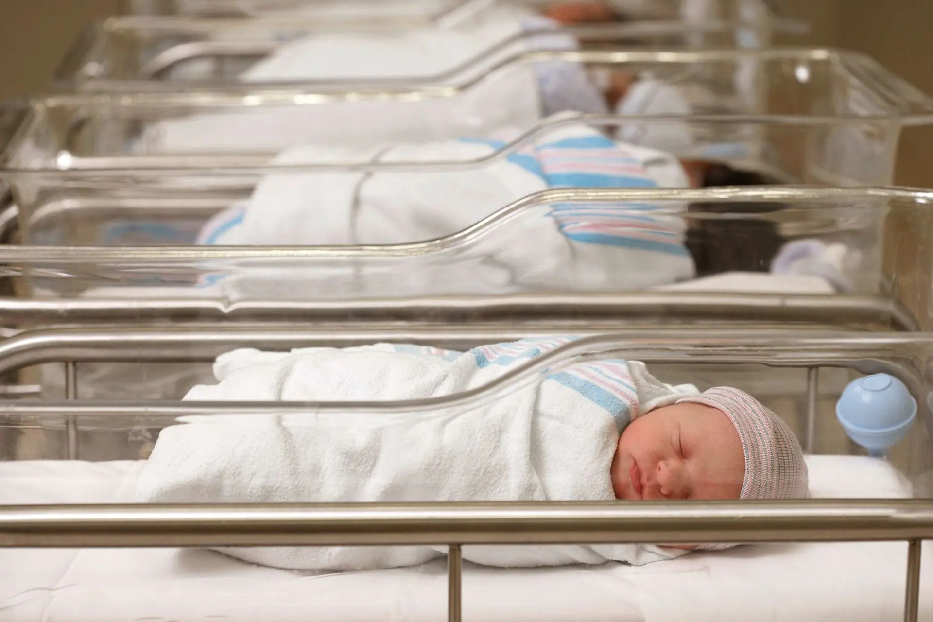 Just 5% of baby girls and about 2% of baby boys born today will live to 100, according to a new analysis. (Photo by ER Productions Limited/Digital Vision/Getty Images via CNN Newsource)