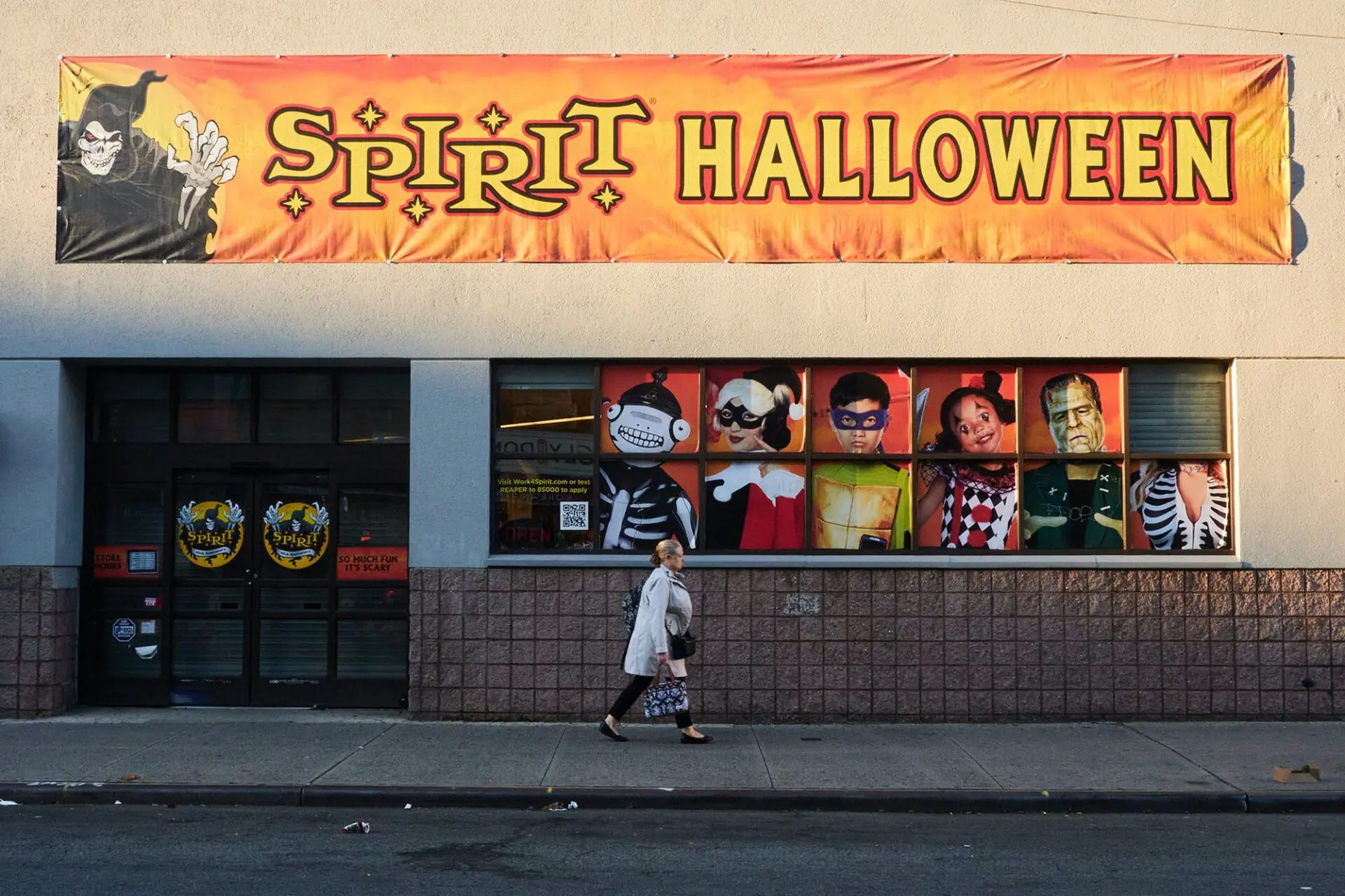 Spirit Halloween will convert some of its existing stores and open new ones ahead of the festive season. (Provided Photo/Bing Guan/Bloomberg/Getty Images via CNN Newsource)