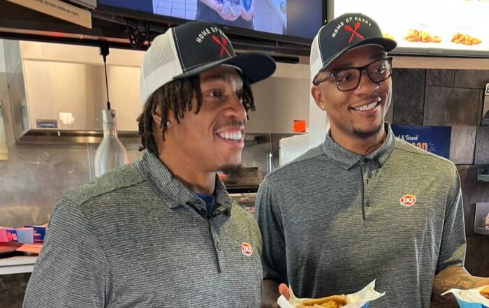 PHOTOS | Colts stars Richardson, Taylor surprise fans at local Dairy Queen