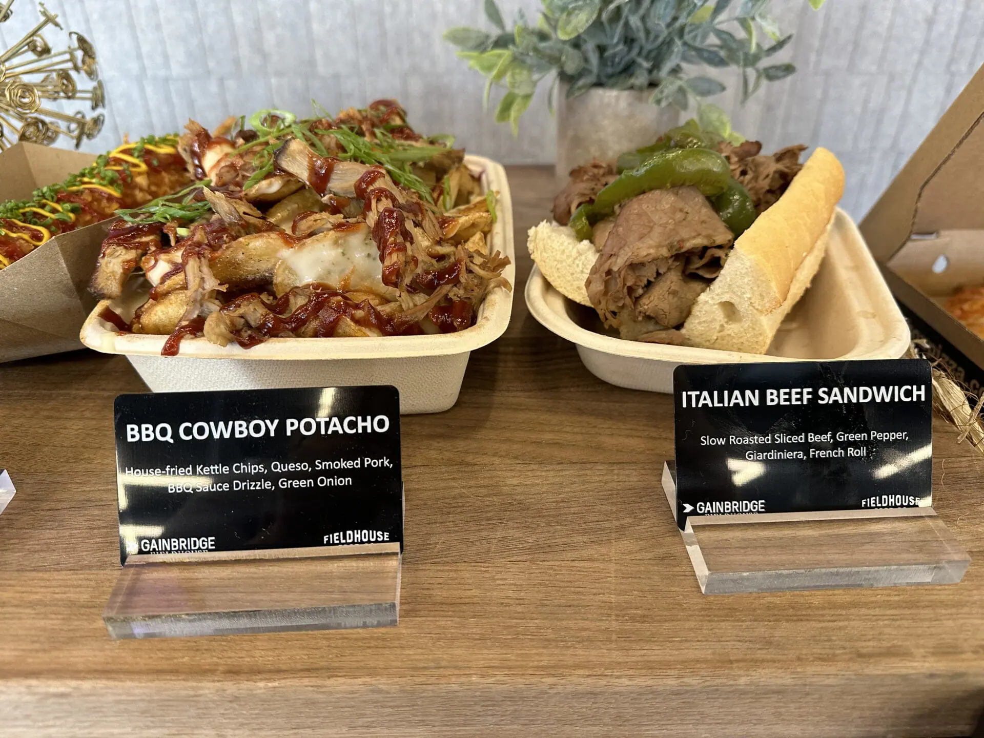 Want to watch the Pacers and eat a basket of BBQ Cowboy Potachos or an Italian Beef Sandwich? Now you can! Pacers Sports & Entertainment unveiled several new food options that will be available at Gainbridge Fieldhouse for the 2024-25 Indiana Pacers season. (WISH Photo)