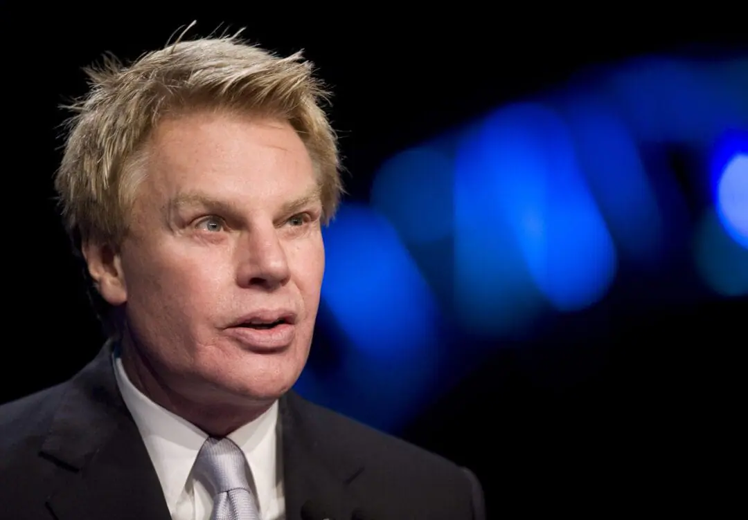 Michael Jeffries, former CEO of Abercrombie & Fitch, speaks at the annual National Retail Federation conference on Jan. 13, 2009 in New York. (AP Photo/Mark Lennihan, File)