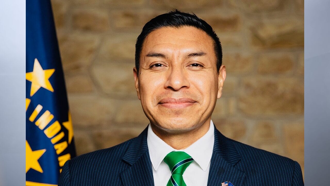 The Indiana chapter of the League of Women Voters filed an ethics complaint earlier this week against Secretary of State Diego Morales, accusing the elected official of using his position for self-promotion. (Provided Photo/Office of Diego Morales)