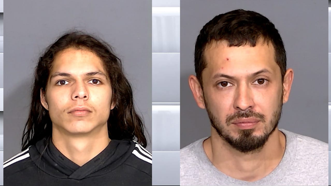 Joaquin Harmon-Segura, 19, left, and Felipe Maguellal, 33, right. Indianapolis police arrested both men for their roles in two separate homicides that happened in March and October of 2024. (Provided Photos/Indianapolis Metropolitan Police Department)