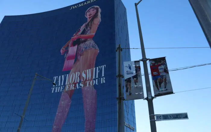 Take a look at all 32 Taylor Swift street signs in downtown Indianapolis