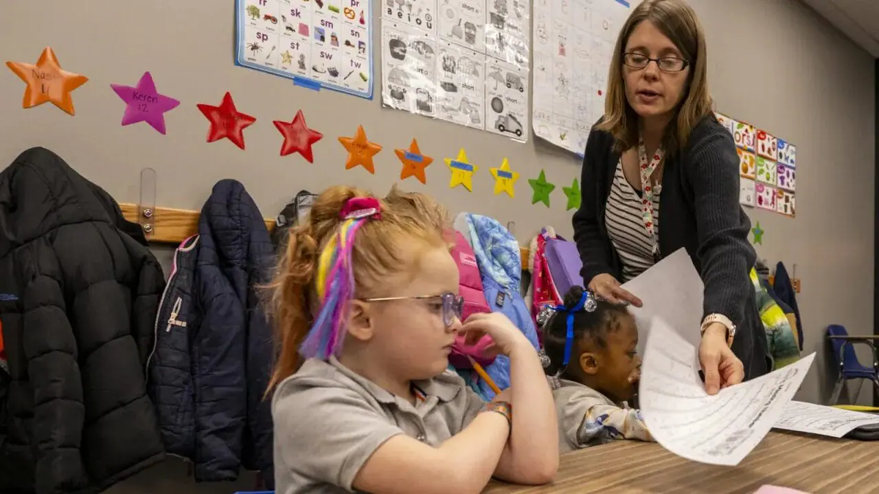 School enrollment opens for some schools Nov. 1, meaning now is a good time to visit the Enroll Indy website. Here’s what you need to know to prepare for the 2025-26 school year. (Photo by Doug McSchooler/Mirror Indy)