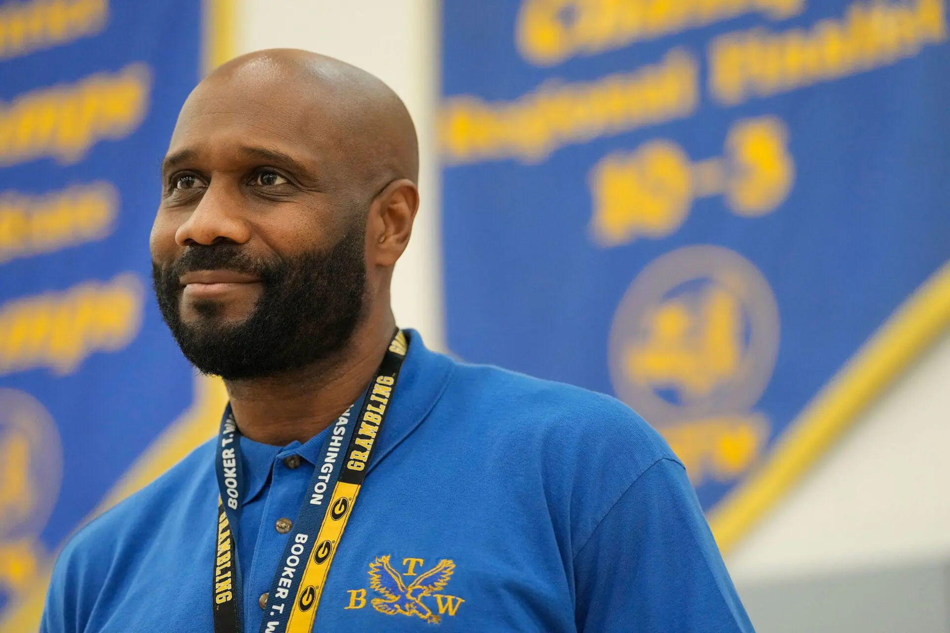 Vincent Grayson, shown during basketball practice at Booker T. Washington High School in Houston last year, has been charged in alleged cheating scandal. (Provided Photo/Melissa Phillip/Houston Chronicle/Getty Images via CNN Newsource)