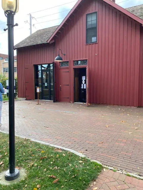 There was no line to vote at the Benjamin Harrison Presidential Site in Indianapolis on Nov. 5, 2024, and the whole process took about six minutes, one WISH-TV team member says. (WISH Photo/Caitlyn Hoopingarner)