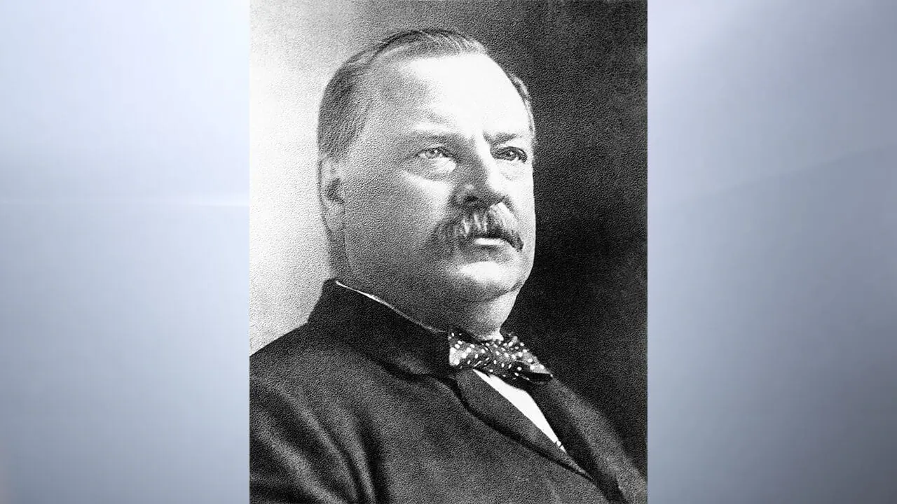 President Grover Cleveland poses for a photo on Aug. 9, 1892. (AP Photo, File)