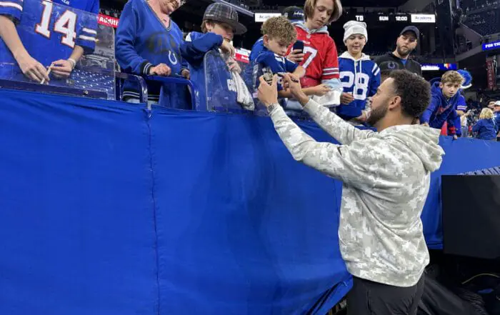 PHOTOS | Colts welcome the Bills to Lucas Oil Stadium