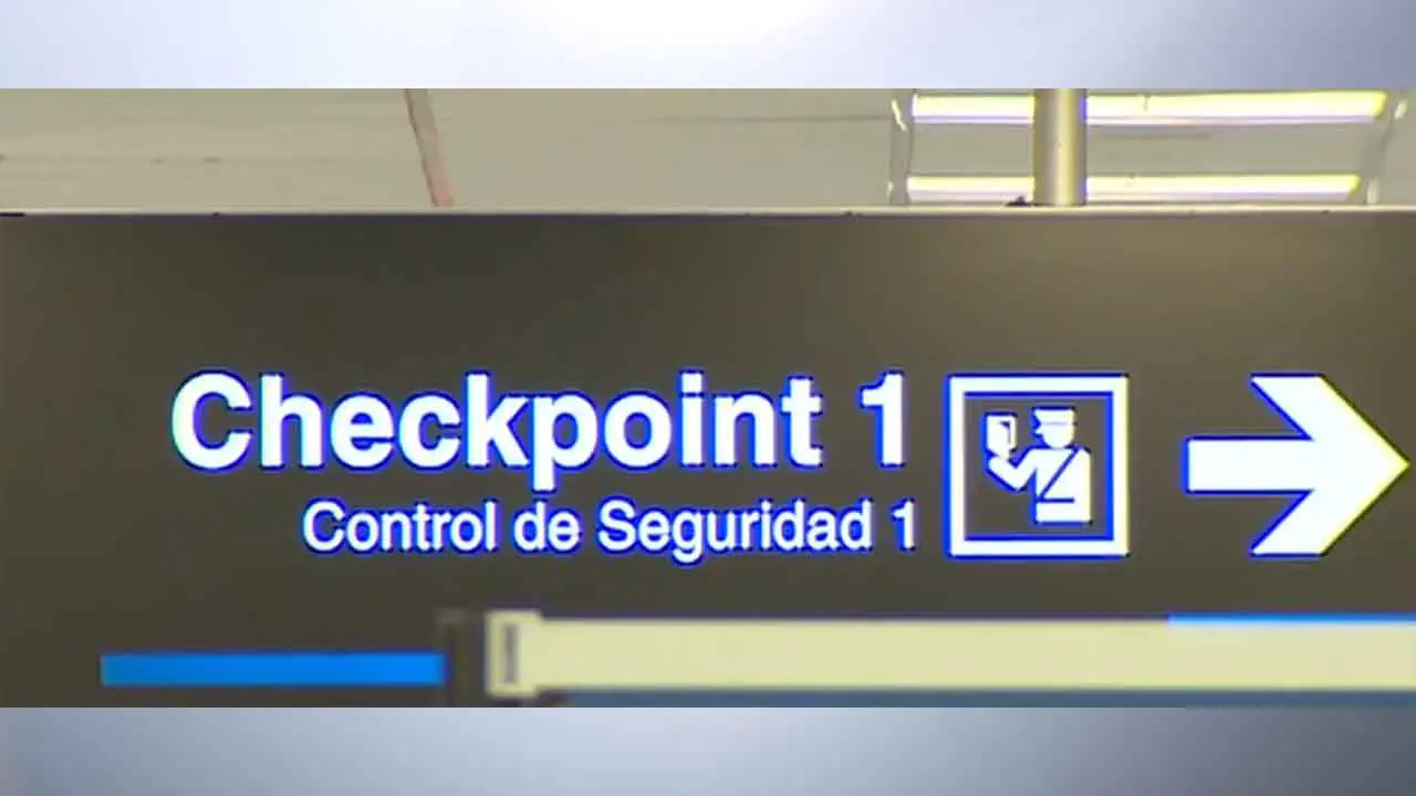 It was a special delivery at Miami International Airport when a woman gave birth to a baby boy in a seating lounge in the ticketing area on November 13. (Photo by WSVN via CNN Newsource)