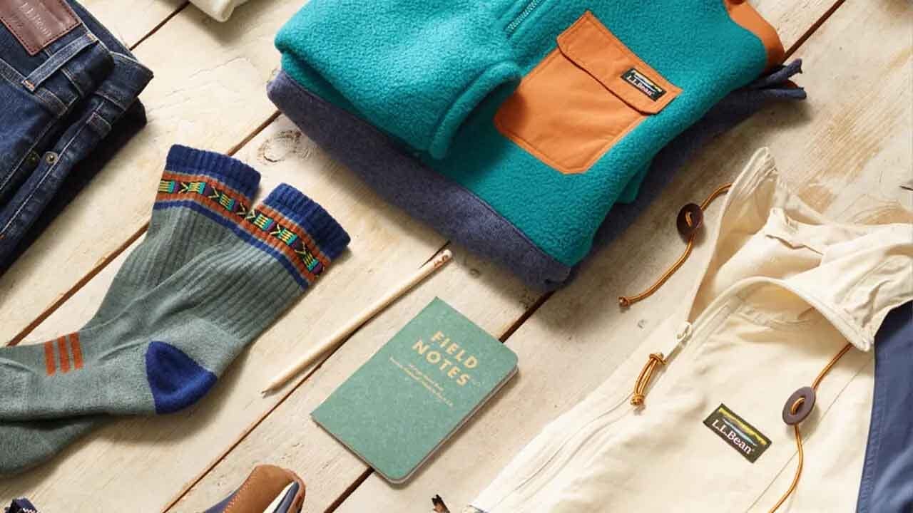 A selection of items from L.L. Bean available for purchase in the winter of 2022. Indiana fans of outdoor retailer L.L. Bean will be able to buy their favorite boots and flannels in person when the Maine-based chain opens a store in Indianapolis this fall. (Provided Photo/L.L. Bean)