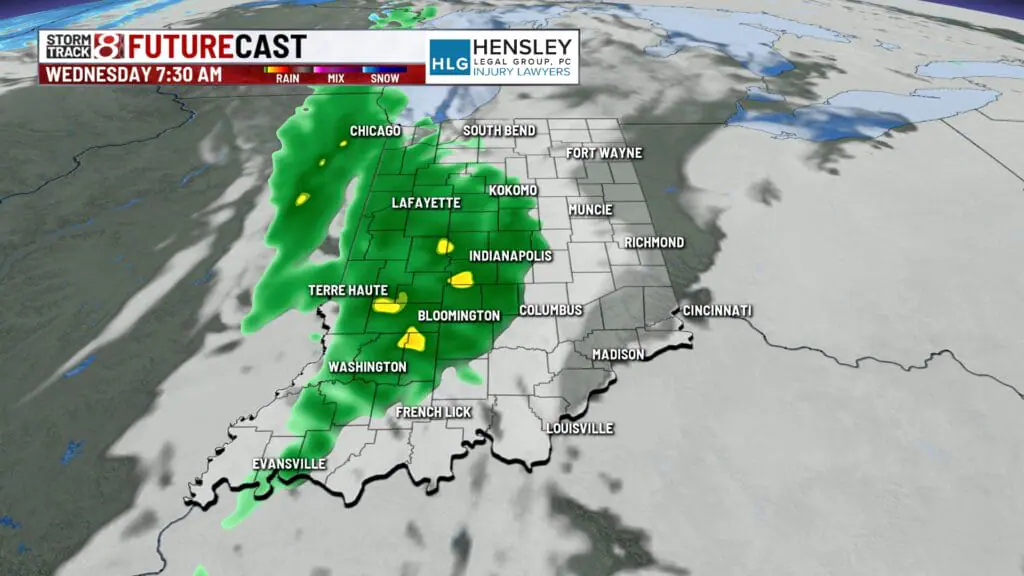 Coldest air this season ahead with chances for rain and snow Nov. 19