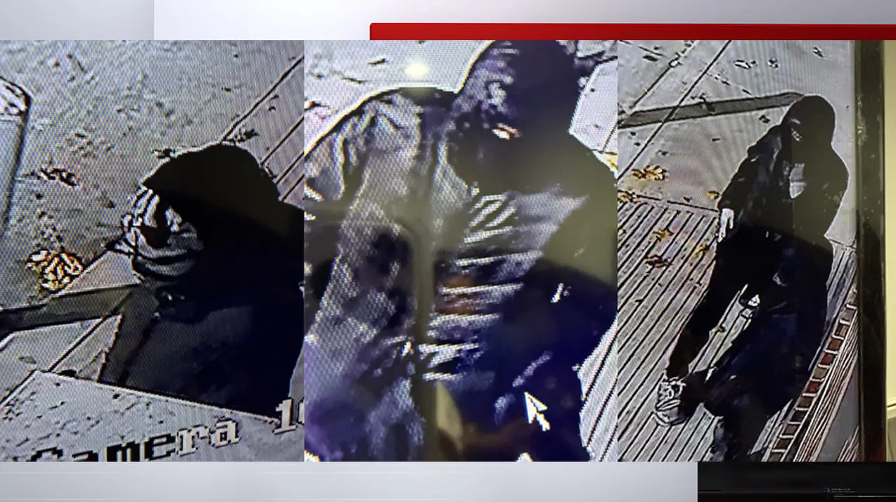 IMPD was seeking the public's help identifying two of three armed carjacking suspects, pictured above, who stole a vehicle near the Children's Museum of Indianapolis on Nov. 30, 2024, and led police on a chase. (Provided Photos/Indianapolis Metropolitan Police Department)