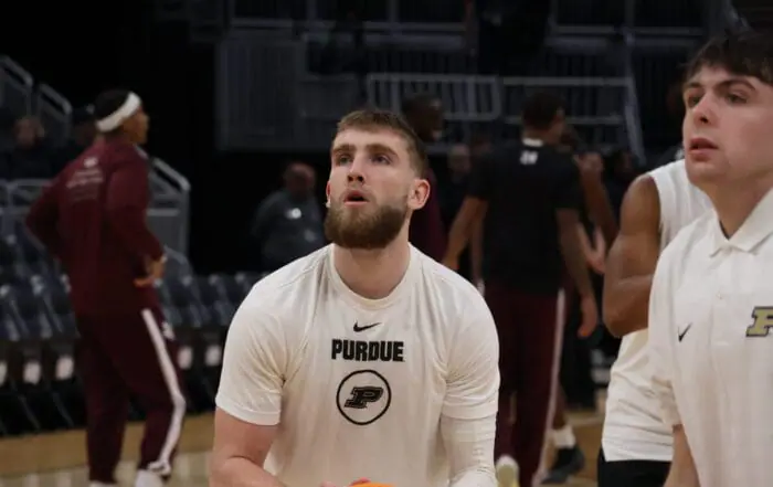 PHOTOS | Purdue warms up to face Texas A&M in Indy