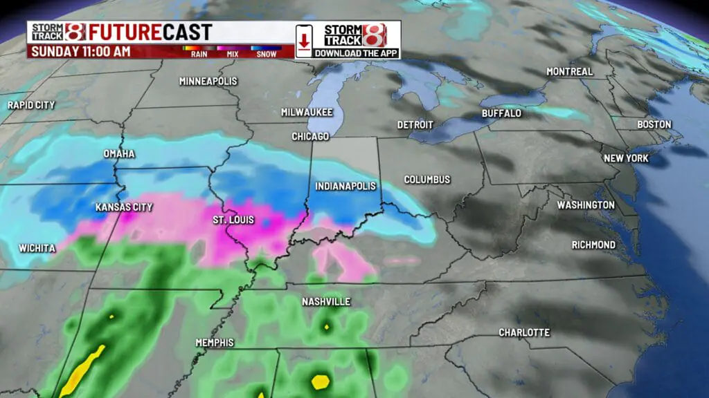 Snow Thursday night, tracking significant winter storm Sunday into