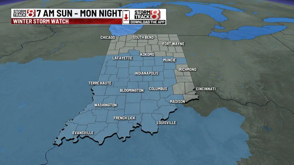 Snow Thursday night, tracking significant winter storm Sunday into