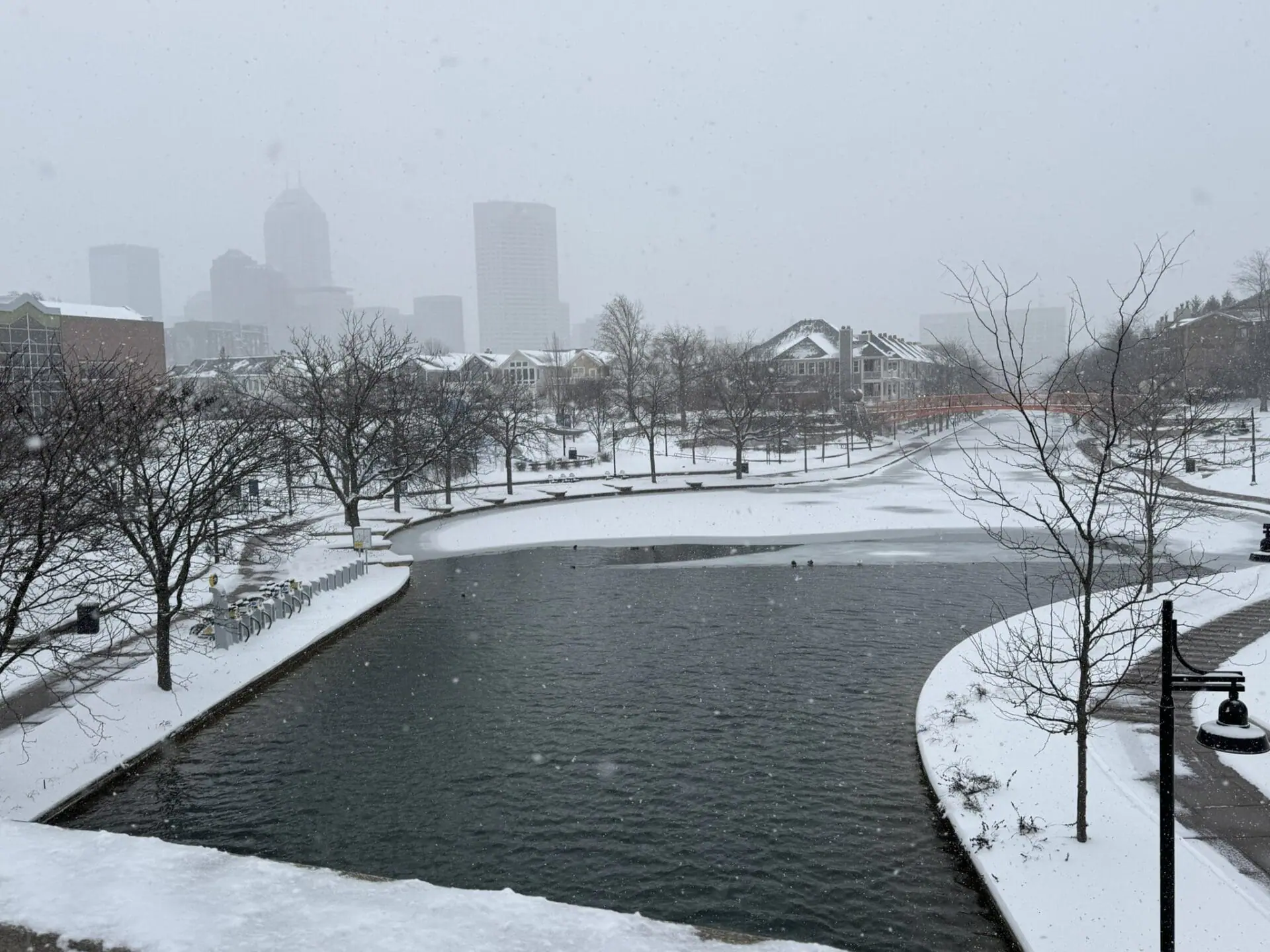 A view of downtown Indianapolis. (WISH Photo/Colin Baillie)